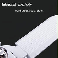 Lampe de plafond LED pliable OTHC, fabrication directe OEM/ODM, culot E27, protection oculaire, haute luminosité, installation facile, facile à nettoyer, pour dortoir et chambre à coucher
