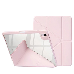Étui de protection pour tablette <span class=keywords><strong>iPad</strong></span> 11/Y-fold compatible avec <span class=keywords><strong>iPad</strong></span> Air et <span class=keywords><strong>Pro</strong></span> 11 pouces, coque en acrylique avec emplacement intégré pour stylet - Product Image 1