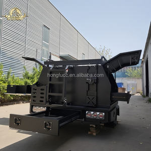 Capot de benne de camion intelligent sur mesure haut de gamme pour Dodge Ram 1500 2500 3500 Big Horn, 6'4, en métal, coque de camping, auvent en aluminium - Product Image 4