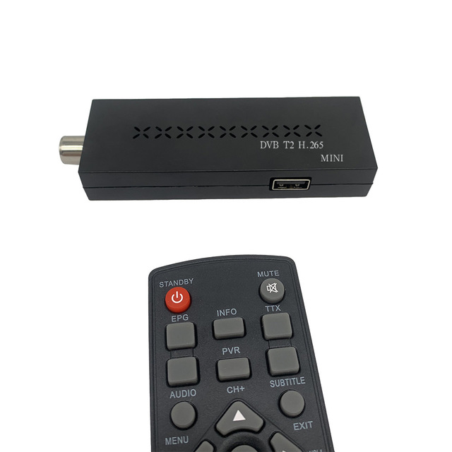 Hot Sale Set Top Box MINI 1080p Smart Dvbt2 TV Box H.265 HD Digital TV Receiver DVB T2 Set-top Box
