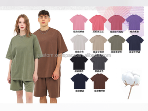 T-shirts unisexes en coton pour hommes, coupe ample, manches courtes, imprimés, effet délavé, style vintage Y2K, streetwear, coupe carrée, tee-shirt éco-responsable - Product Image 5