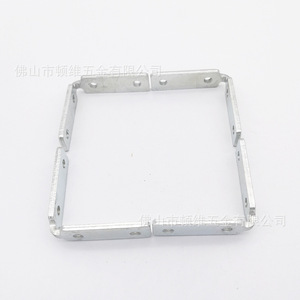 Supports d'angle en aluminium Autonomy, longueur 46,5 mm, pour connecteurs de quincaillerie de porte d'armoire - Product Image 1