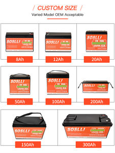 12V Deep Cycle Lithium-Batterie 12V 100Ah 200Ah 300Ah LiFePO4-Batterie 12V Lithium-Batteriepack 12V Blei-Säure-Ersatzbatterie - Product Image 6