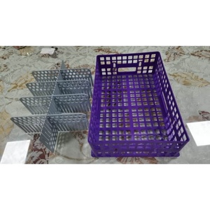 Bandeja de Inserción de PP Duradero de 32 Dientes para Aviación, Componente de Aviación de Plástico Gris con Diseño Apilable Seguro para Almacenamiento de Aeronaves - Product Image 4