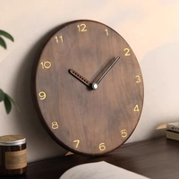 Jam dinding kayu ramah lingkungan kerajinan tangan grosir | Desain dekorasi seni | Jarum | Harga langsung pabrik | Polesan Premium UNTUK