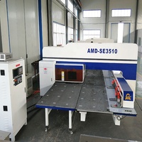 357 Modèle cnc tourelle poinçonneuse utilisée pour la perforation et la coupe