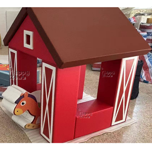 Aire de jeux intérieure commerciale pour tout-petits avec maison de rebond et fosse à balles pour les fêtes et les locations - Product Image 5