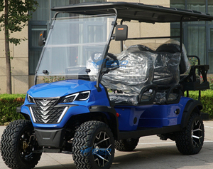 Chariot utilitaire de luxe certifié CE, chariot de golf électrique à batterie lithium 72V, buggy de chasse avec boîte de rangement - Product Image 6