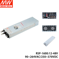 Alimentation programmable Mean Well RSP-1600, monophasée, encastrée, 1600W, 48V, 60Hz, pour éclairage LED