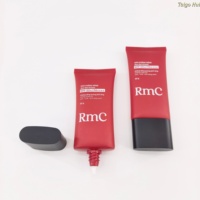 Tubo de Envase Cosmético Suave Personalizado de 30ml 50ml 60ml, Tubo de Envase Vacío para Crema Protectora Solar con Logotipo OEM y ODM