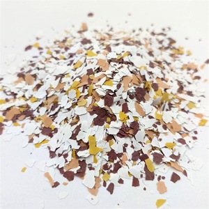 Kích cỡ khác nhau của hỗn hợp màu Epoxy sàn sơn <span class=keywords><strong>Flake</strong></span> màu rock Flakes - Product Image 4