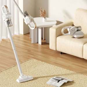 Aspirateur sec portable sans fil 3 en 1 haute puissance 11KPA, moteur sans balais, sans sac, pour éliminer les acariens des lits, pour la maison, l'hôtel, la voiture - Product Image 1