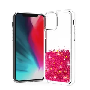 Sterren Glitter Liquid Water Cover Case voor iPhone 7 voor 7 Plus Drijfzand Telefoon Case voor iPhone 6/ 7/8 plus xs xr xs max