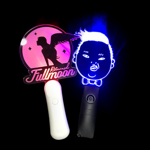 แท่งไฟ LED อะคริลิค 15 สี ปรับแต่งได้ - ไฟปาร์ตี้แบบใช้ซ้ำได้สำหรับคอนเสิร์ต เทศกาลดนตรี สนับสนุนคนดัง - Product Image 3