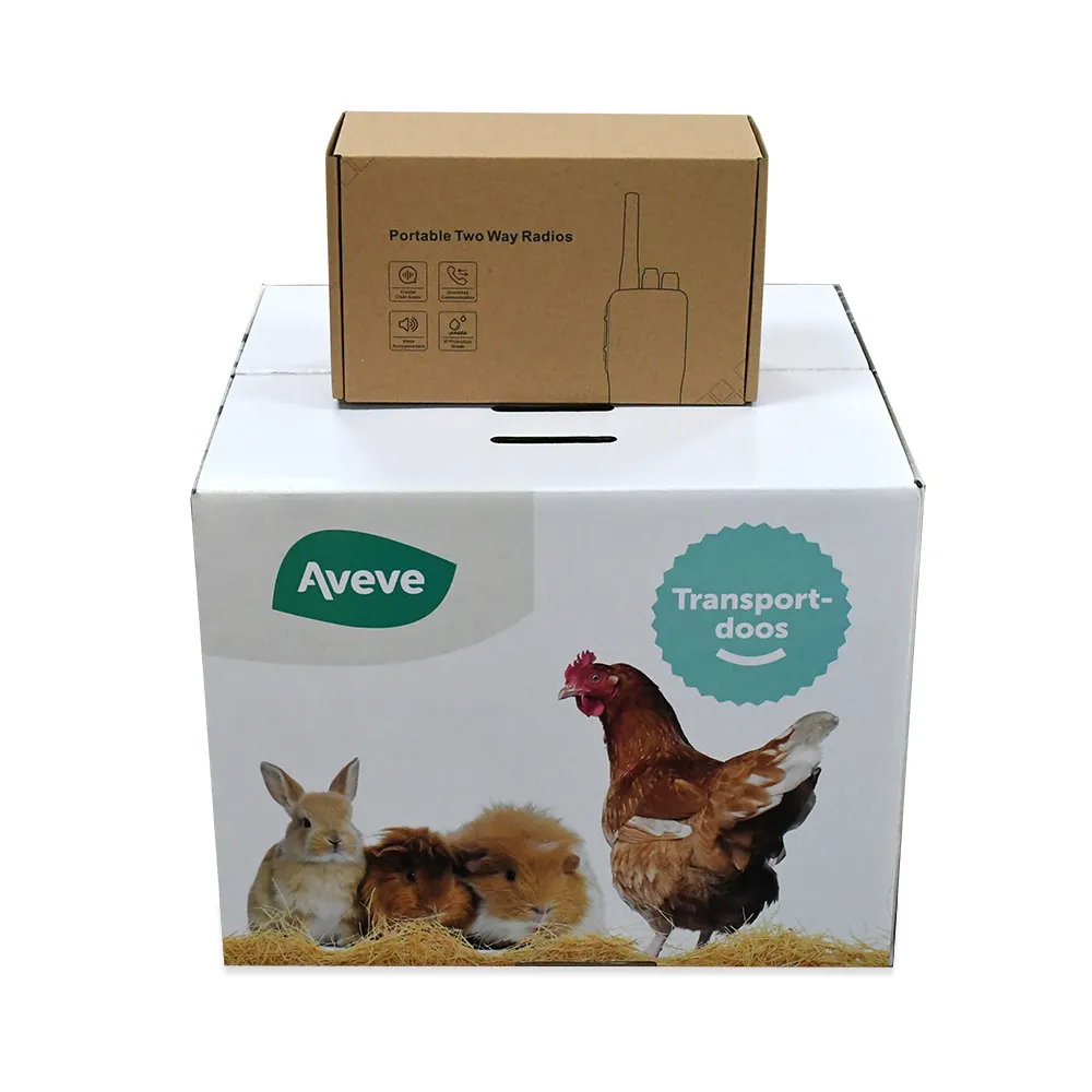 Protective Corrugated Egg Cartons Secure Packaging for Fresh Food Products