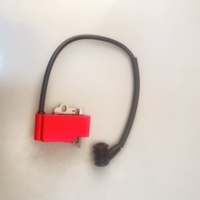 181 143 203 Bobine d'allumage (rouge) pour Dolmar pour Makita PS-460 PS-460D PS-500 PS-500D PS-510 PS-4600S PS-5000 PS-5000D PS-5000H