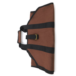 Bolsa de Lona Resistente y Portátil para Leña, Bolsa Multifuncional para Almacenamiento de Leña, Color Marrón, para Uso en Exteriores - Product Image 4