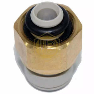 Adattatore per rubinetto della birra 3/8 x 1/2 (filettatura BSP in ottone) - Product Image 6