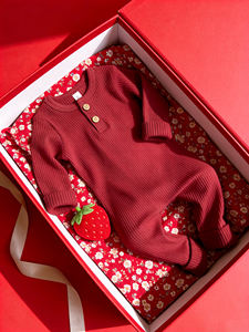 Mono de Bebé Premium al por Mayor con Diseño de Cierre de Cremallera y Tejido de Regulación Térmica de Canalé Elástico, Fabricante <span class=keywords><strong>Directo</strong></span> ODM OEM - Product Image 1