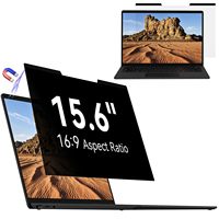Écran de confidentialité magnétique pour ordinateur portable de 15,6 pouces 16:9, amovible, anti-reflets, filtre anti-lumière bleue pour HP Dell Lenovo Acer ASUS Samsung OEM