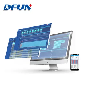 Lead Acid Battery Monitor DFUN Battery SCADA3000 Centralized Battery Monitoring System For Vrla Lead Acid Battery