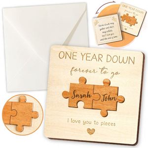 Tarjeta de Condolencias de Madera para Pérdida de Mascota, Regalo de Empatía por la Pérdida de un Perro - Product Image 1