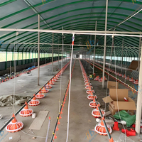 Nouveau Mangeoire Automatique HUABANG HB-001 pour Poulets de Chair et Poulets Reproducteurs en Élevage au Sol – Gestion de la Ferme Avicole en Plastique