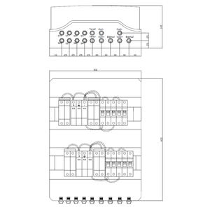 Vers.02BP Equipo eléctrico de tablero de campo de 4 cuerdas - Product Image 1