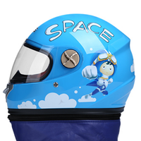 Casques de moto intégraux ABS à visière unique personnalisables de haute qualité pour enfants en gros à l'état neuf