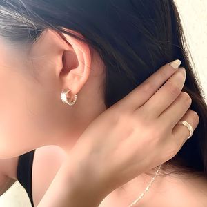 S925 Sterling <b>Silver</b> <b>Stud</b> Earrings Irregular Polka Dot Design Everyday Wear Fine Jewelry - Product Image 4