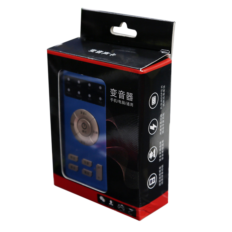 Мини Портативный прямые трансляции звуковая карта звук голоса изменить набор совместим с различными app поддержки, работающий от батареи наружные беспроводные игровые изменение голоса RK-19