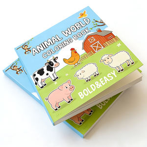 40 עמודים ספר צביעה איכותי לילדים, הדפסה, ציור, חינוך, ספרי צביעה לילדים - Product Image 1