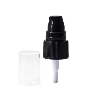 20mm 18mm 20410 22400 22mm שחור זול קרם טיפול חיוני שמן משאבת עבור זכוכית בקבוק עם כובע