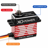 Servomoteur UAV 30 KG, engrenage en acier inoxydable, boîtier en aluminium CNC, servomoteur numérique sans balais, étanche, 0,10s, 8,4V, XQ-POWER S8135D