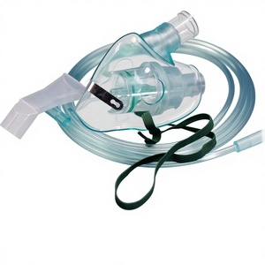 Perlengkapan <span class=keywords><strong>Nebulizer</strong></span> PVC Portabel Lengkap |   Masker, Selang, Cangkir & Corong Masker Inhalasi Oksigen OEM/ODM - Product Image 1