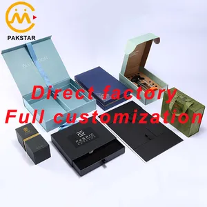 Factory Customized Luxury Unique Packaging Sample Display Storage <strong>Cardboard</strong> <strong>Suitcase</strong> Gift Box with Handle - Product Image 6