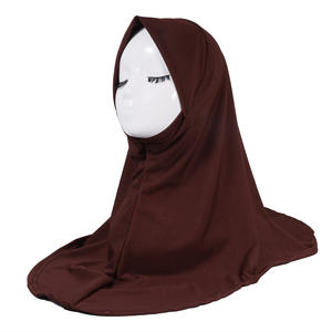 Multi colores cristal Lino suelto lujo musulmán señora instantáneo Hijab Oriente Medio transpirable instantáneo listo Hijabs 2025 - Product Image 6