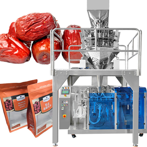 Máquina Multifuncional VFFS para Pesaje y Empaquetado de Bolsas Preformadas, Máquina Empacadora de Fruta Jujube, Máquina Empacadora Doypack de Dátiles Rojos - Product Image 1