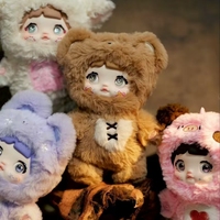 100% Original Nommi V1 Loveliness Never Ends serie Linda caja ciega muñeca de vinilo Kawaii bolsa misteriosa juguete marioneta de dedo regalo de felpa