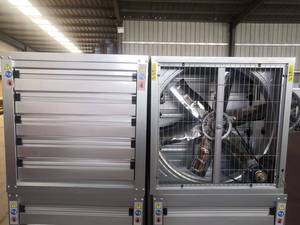 <b>Wall</b> <b>Mount</b> Heavy Hammer Negative Extractor <b>Fan</b> Large Air Volume Poultry Farming Industrial Plant Cooling - Product Image 2