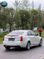 Cadillac ATS Luxe 2017, berline 4 portes 5 places, essence turbo, automatique, cuir, phares LED, toit ouvrant, écran tactile, R17, conduite à gauche, arrière