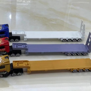 Camioneta de Juguete de Metal Fundido a Presión, Camioneta Personalizada con Remolque, Modelo de Alta Calidad para Niños - Product Image 3