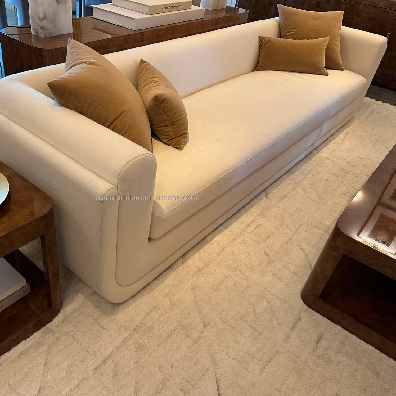 Contemporary European Italy  Design U-shaped Couch Modern Comfortable Soft Living Room SofaPopular