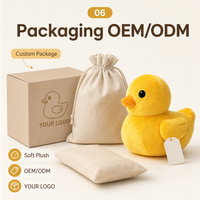 Fabricant OEM/ODM de jouets en peluche de canard super doux sur mesure, directement de l'usine, pour marques de distributeurs et commandes en gros, anti-stress