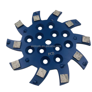 Disco de diamante de concreto para esmerilhamento, disco de roda de 10 polegadas com segmento de diamante - Product Image 2