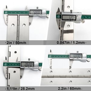 Đảm bảo chất lượng sản phẩm tùy chỉnh thép không gỉ Đàn Piano bản lề 72 liên tục Đàn Piano bản lề nhôm - Product Image 2