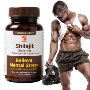 Gomas de Ashwagandha Aliviam o Estresse <span class=keywords><strong>Mental</strong></span> Aumentam a Absorção de Nutrientes Benefícios para o Sistema Imunológico Suplemento de Ashwagandha - Product Image 1