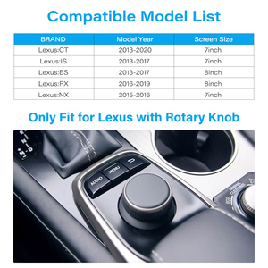 Carabc Kabelloses Carplay Android Auto für Lexus Knob CT/IS/ES/RX/NX 2013-2020 Mit Mirrorlink Airplay Schnittstelle - Product Image 2