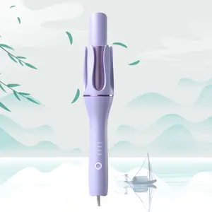 32mm Ionic Hair Curler Wand Rotating Curling Iron Long Portable Electric Automatic Hair Curler