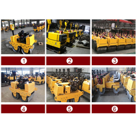 Compacteur routier diesel à double tambour de 1, 2, 3 et 4 tonnes – Prix